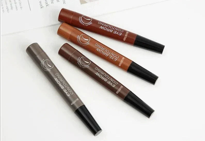 Precisie Wenkbrauwpotlood Langhoudende Waterproof Make-up voor Natuurlijke Volle Bogen Microblading Effect | Thomler