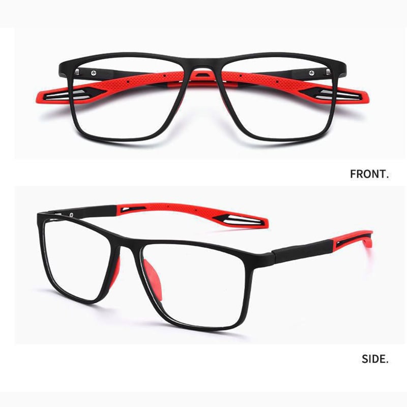 Titan-Multifokus-Lesebrille mit Blaulichtfilter für Damen und Herren ab 40 | Federleichter rechteckiger Rahmen