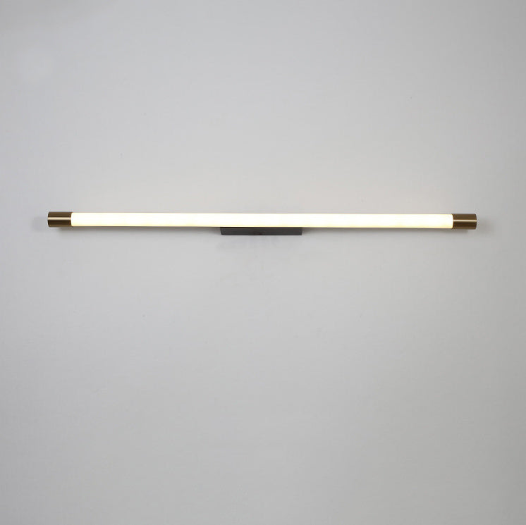 Linear LED Aluminum Light Bar 16-59 in Hardwired Fixture Dimmable 8W-36W Black Gold for Bedroom Living Room Hallway Mirror Bathroom Accent W | Thomler