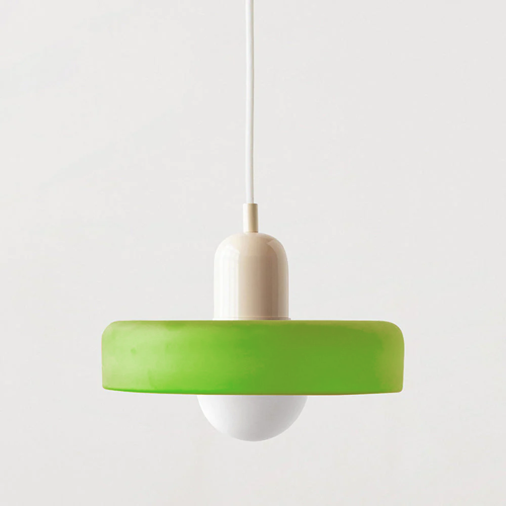 Glas-Hängeleuchte mit verstellbarem Kabel & warmem Licht – moderne geometrische Pendelleuchte für Esszimmer- & Wohnzimmerdekoration