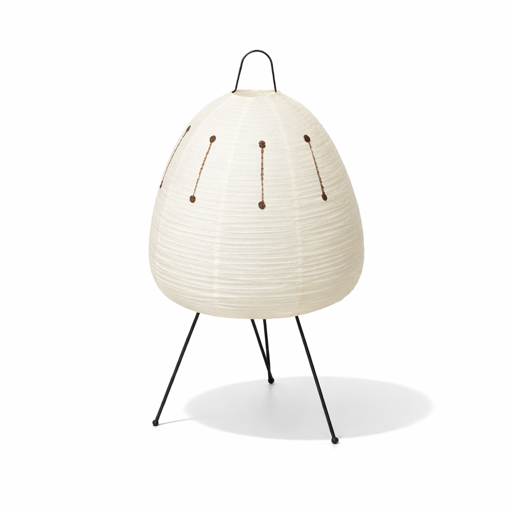 Lámpara de acento con pantalla de papel hecha a mano, 10 pulgadas de ancho, luz nocturna LED de brillo cálido para dormitorio, oficina, escritorio, rincón de lectura, estilo minimalista japonés