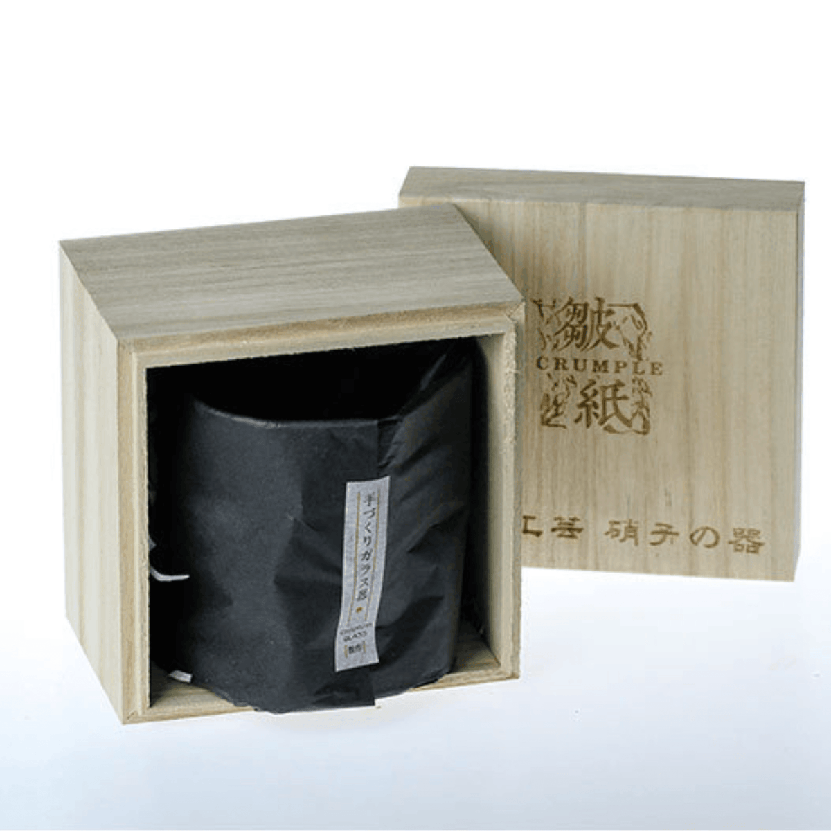 Handgeschliffener Whiskey-Tumbler aus Kristallglas mit traditionellem Facettenschliff für die Hausbar | Thomler