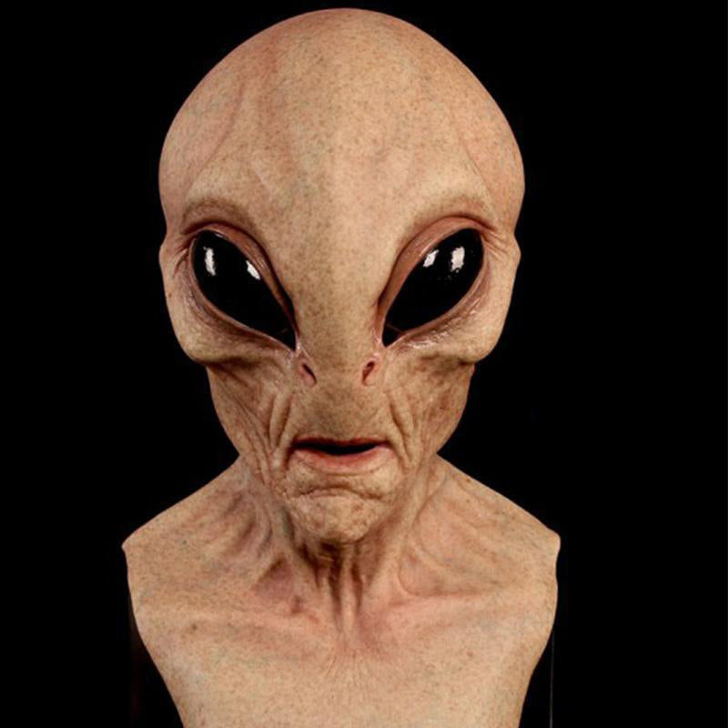 Vollgesichtsmaske für Erwachsene – Kostüm-Kopfbedeckung aus Naturlatex für Halloween, Theater & Cosplay-Events
