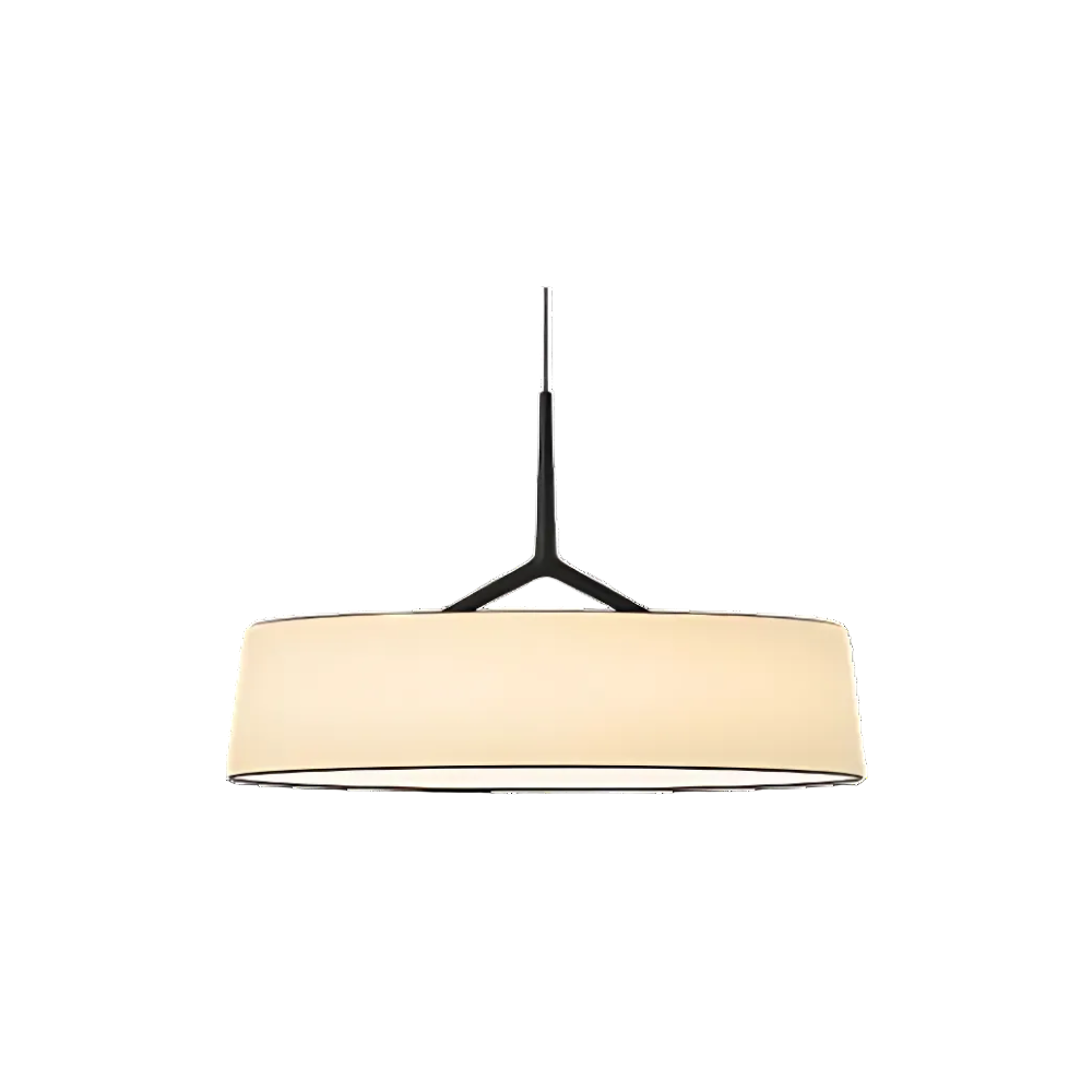 Metal Overhead Fixture 18-Inch Diameter Adjustable Drop Cord LED Ceiling Light for Kitchen Counter and Eating Area | Thomler