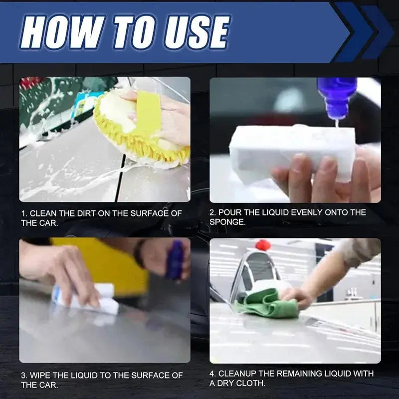 Sellador en espray cerámico para la protección de pintura de vehículos: revestimiento repelente al agua para autos y camionetas: kit de brillo duradero y defensa contra rayones