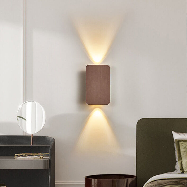 6W LED Metal Sconce for Entryways & Cozy Spaces – Hardwired Modern Fixture in Black, Gold, Coffee & Gray | Thomler