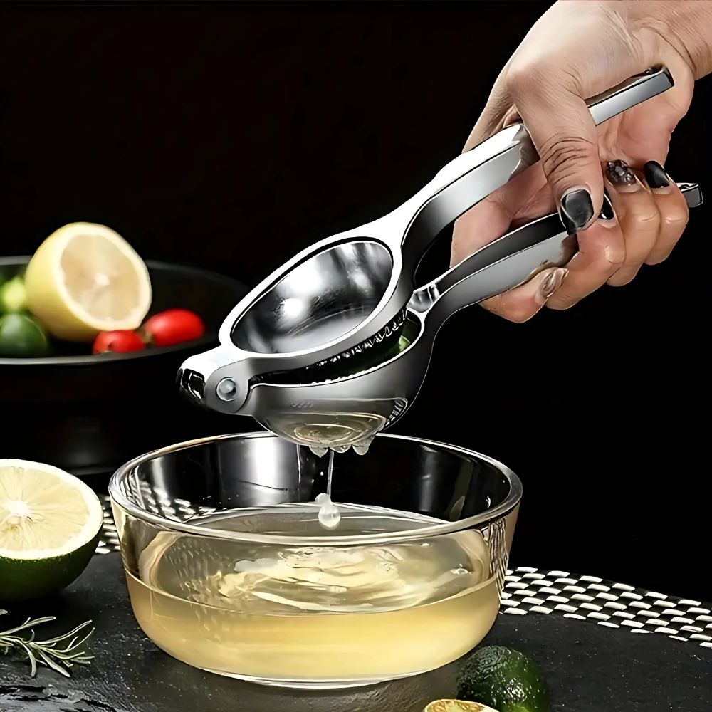 Handheld Citrus Press for Lemons Limes & Oranges – Stainless Steel Squeezer Tool Kitchen Juicer 8.7 Inch Ergonomic Grip Drink & Cooking | Thomler
