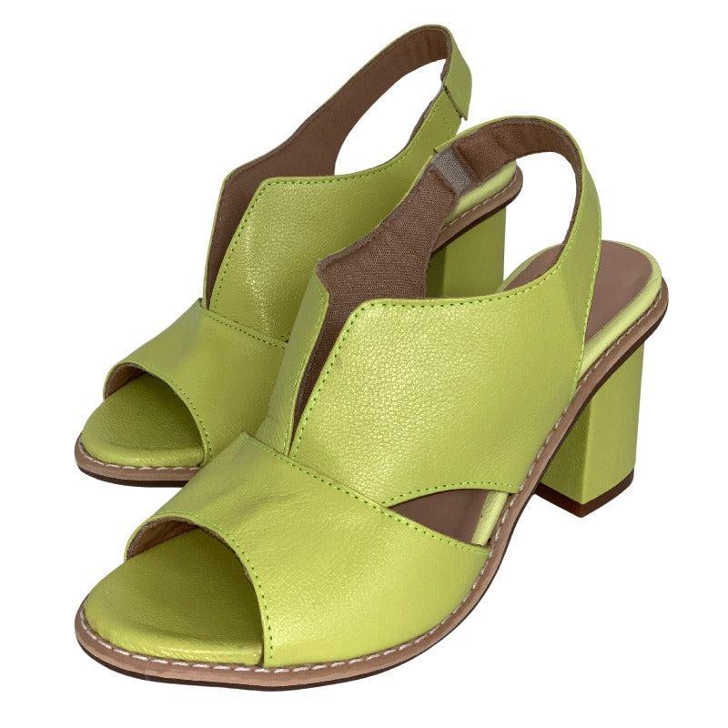 Damen-Sandalen mit Blockabsatz und offener Zehenpartie für Arbeit & besondere Anlässe, gepolstertes Fußbett, stabiler Absatz, eleganter Abendschuh | Thomler
