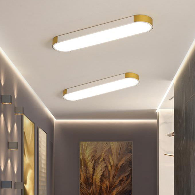 26-Inch Round LED Ceiling Light with 3 Color Modes, Modern Low-Profile Fixture for Bedroom Living Room Hallway Office Kitchen Bathroom, Iron | Thomler