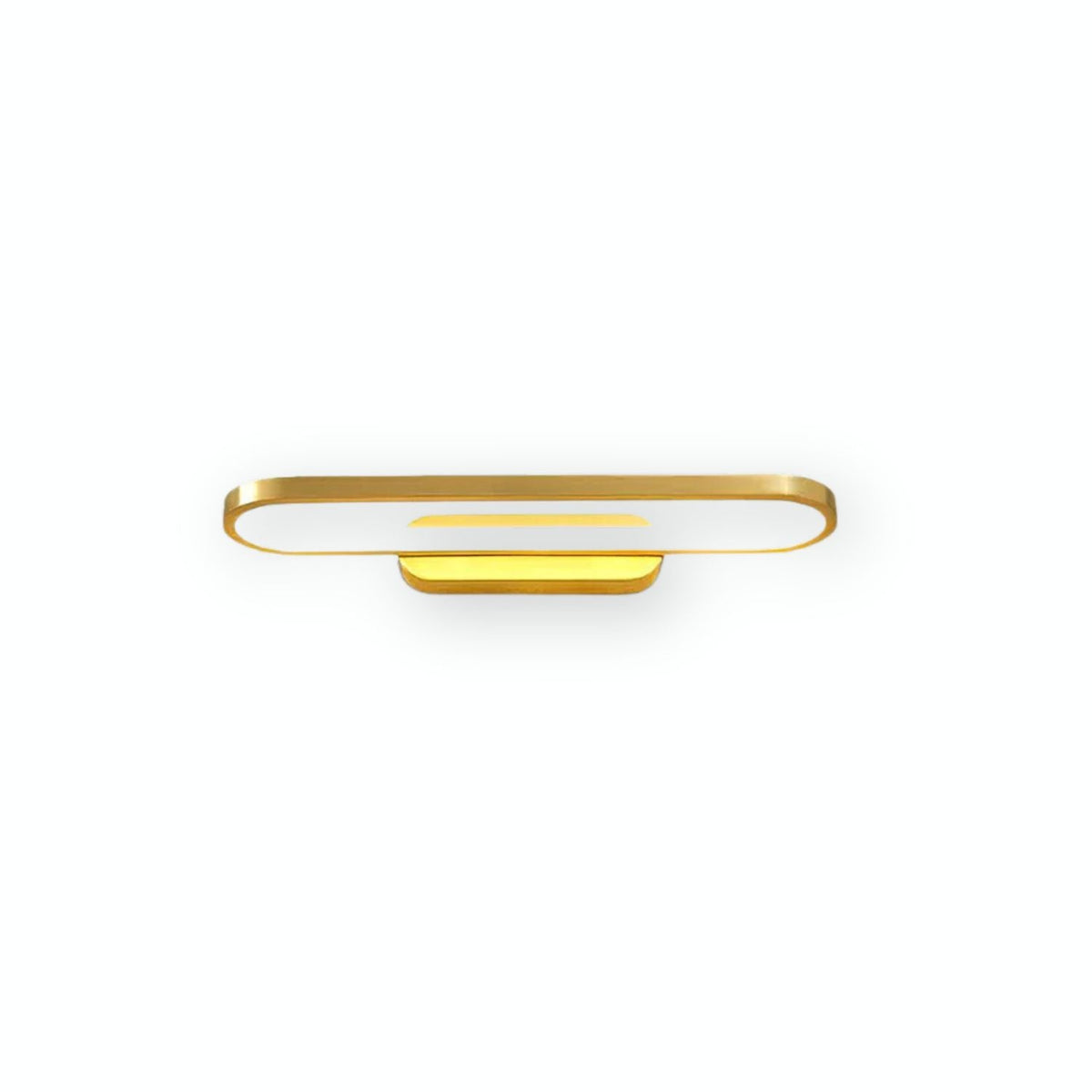 LED-Wandleuchte für den Badezimmerspiegel, 16 Zoll, Messing-Finish, einstellbare Farbtemperatur, für Badezimmer, Gäste-WC, Schminktisch, Make-up-Bereich, modern, Thomler