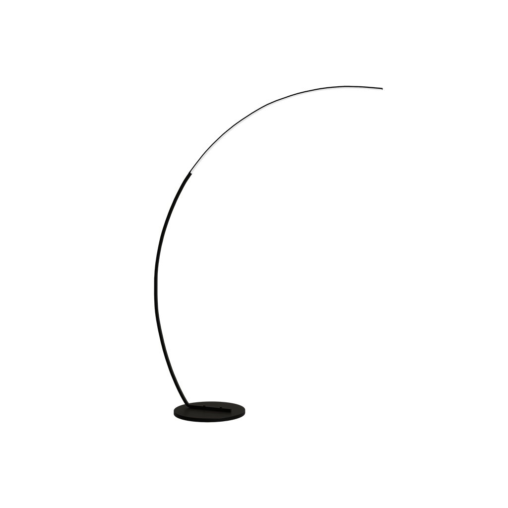 Arched LED Floor Lamp 63 Inch Dimmable Adjustable Color Temperature Aluminum Standing Light for Living Room Bedroom Reading Corner Modern Ov | Thomler
