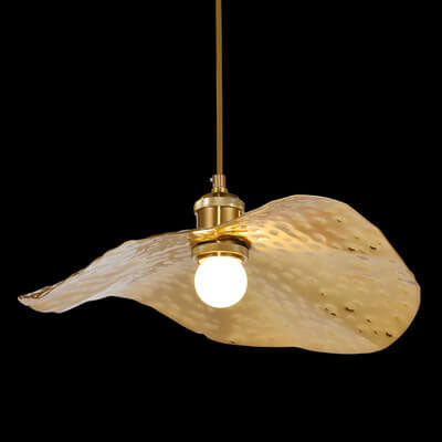 Hanglamp met verstelbaar snoer, goudkleurige bronzen metalen kap, E26-fitting voor eetkamer, keukeneiland, bar, café | Thomler