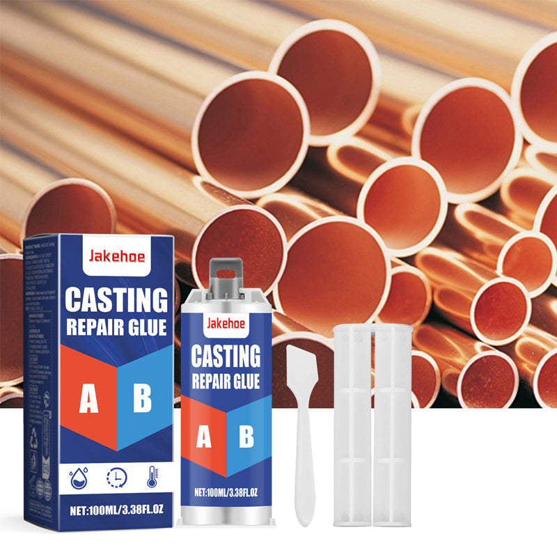 Heavy-Duty Metal Repair Epoxy Putty High-Temperature Resistant Two-Part Steel Adhesive for Automotive Industrial Cast Iron Aluminum DIY Proj