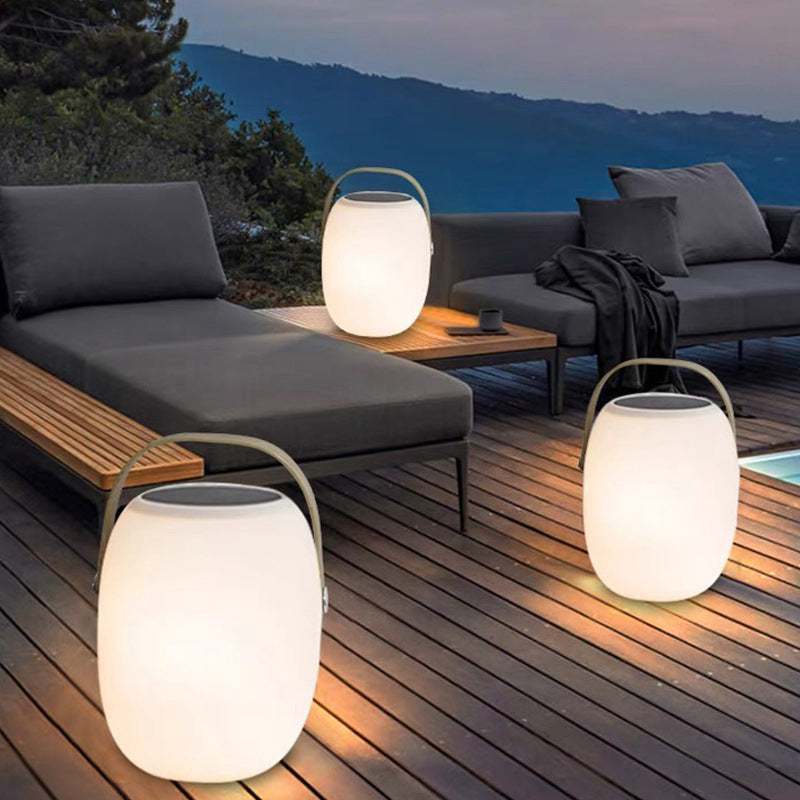 Solar-Powered Color-Changing LED Garden Lantern with Remote Control – 16 Hues, Waterproof Design for Yard, Deck & Camping – 5W Rechargeable | Thomler