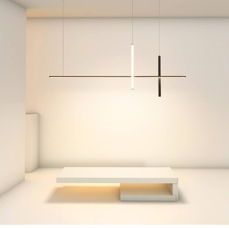 Modern LED Pendant Light with Adjustable Height for Dining Room, Restaurant & Bar | Acrylic