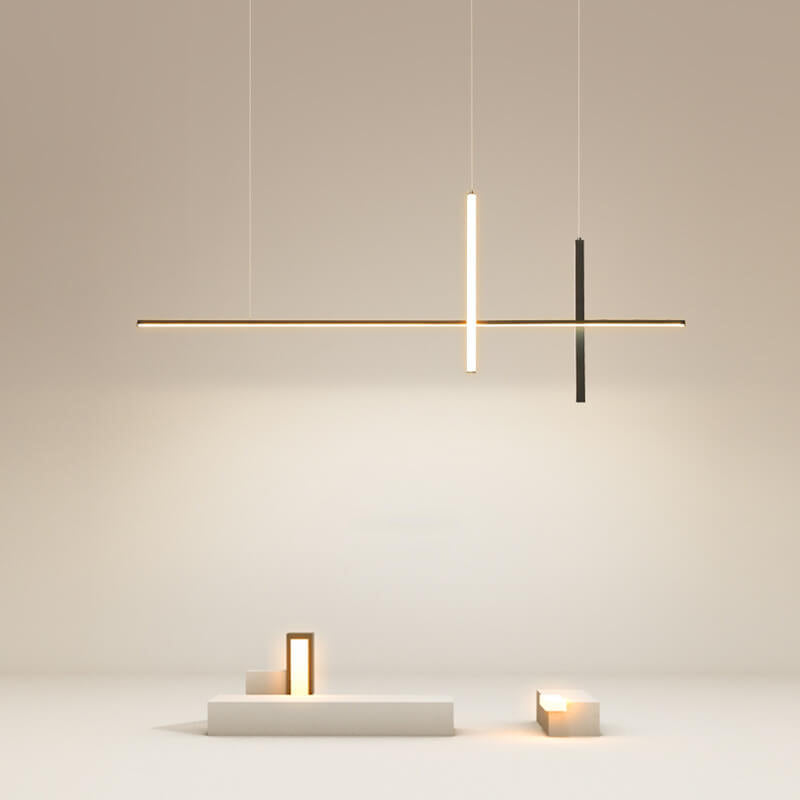Modern LED Pendant Light with Adjustable Height for Dining Room, Restaurant & Bar | Acrylic