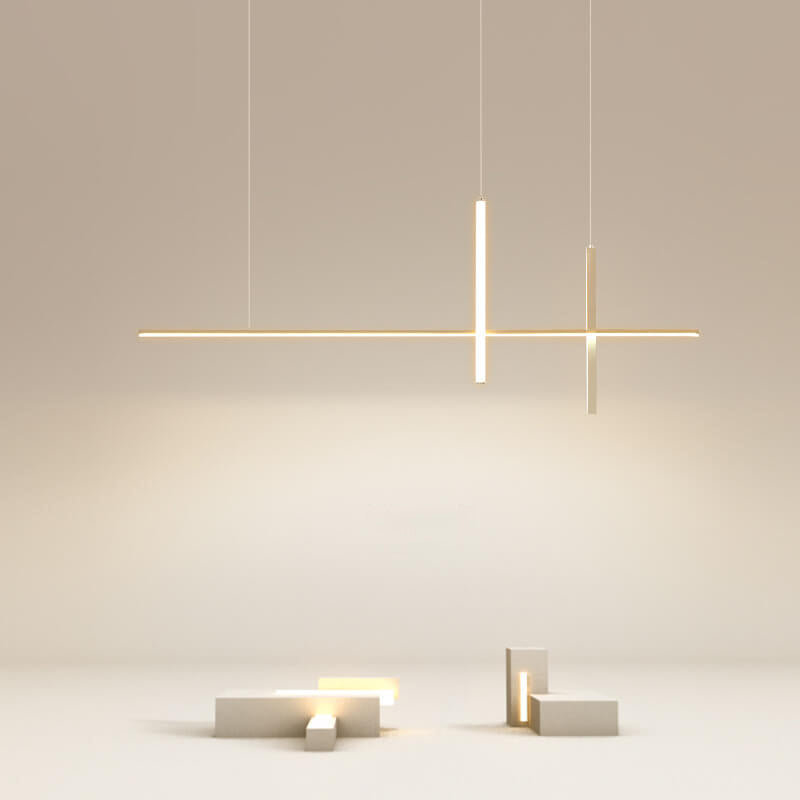 Modern LED Pendant Light with Adjustable Height for Dining Room, Restaurant & Bar | Acrylic