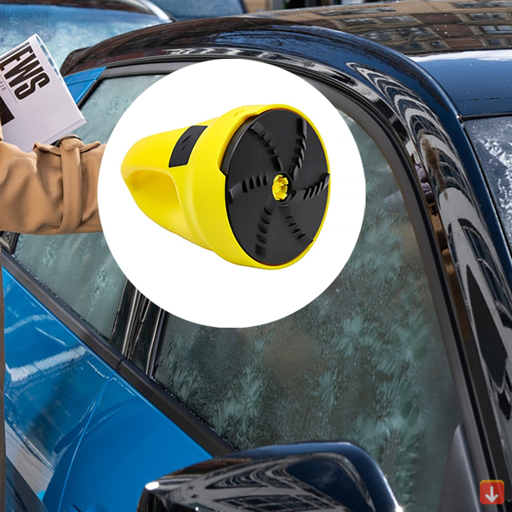 Rascador de hielo a batería para eliminar la escarcha del parabrisas: herramienta eléctrica para quitar nieve de coches, camiones y SUV en invierno