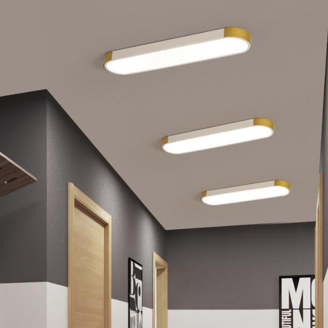Lámpara de techo LED redonda de 26 pulgadas con 3 modos de color, luminaria moderna de perfil bajo para dormitorio, sala de estar, pasillo, oficina, cocina y baño, hierro | Thomler