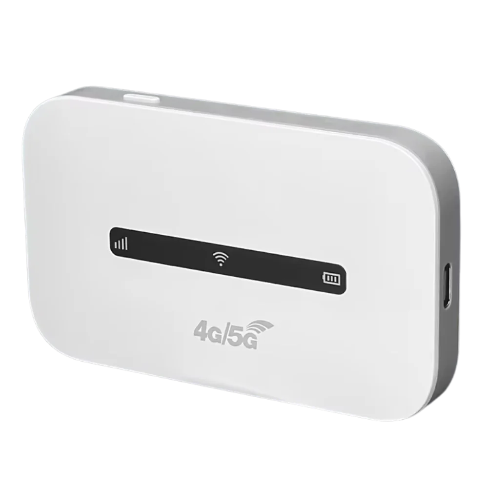 Mobiler Hotspot mit 8-Stunden-Akku und Multiband-Unterstützung für unterwegs