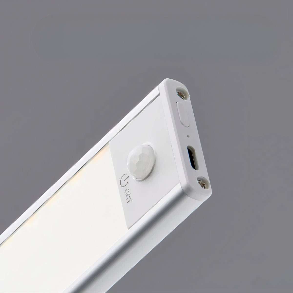 Luz LED recargable con sensor de movimiento para debajo de gabinetes: barra magnética delgada e inalámbrica con brillo y temperatura de color ajustables