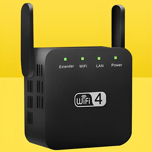 WiFi-versterker met muurdoordringende antenne en ondersteuning voor meerdere apparaten