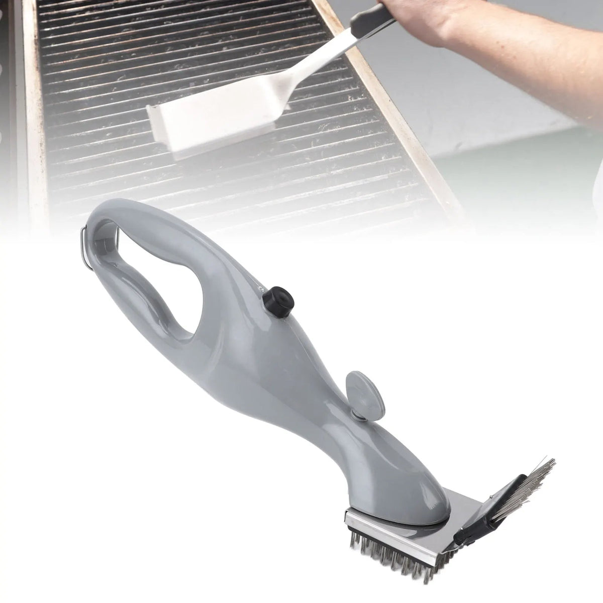 Stoomreinigingsborstel voor barbecues