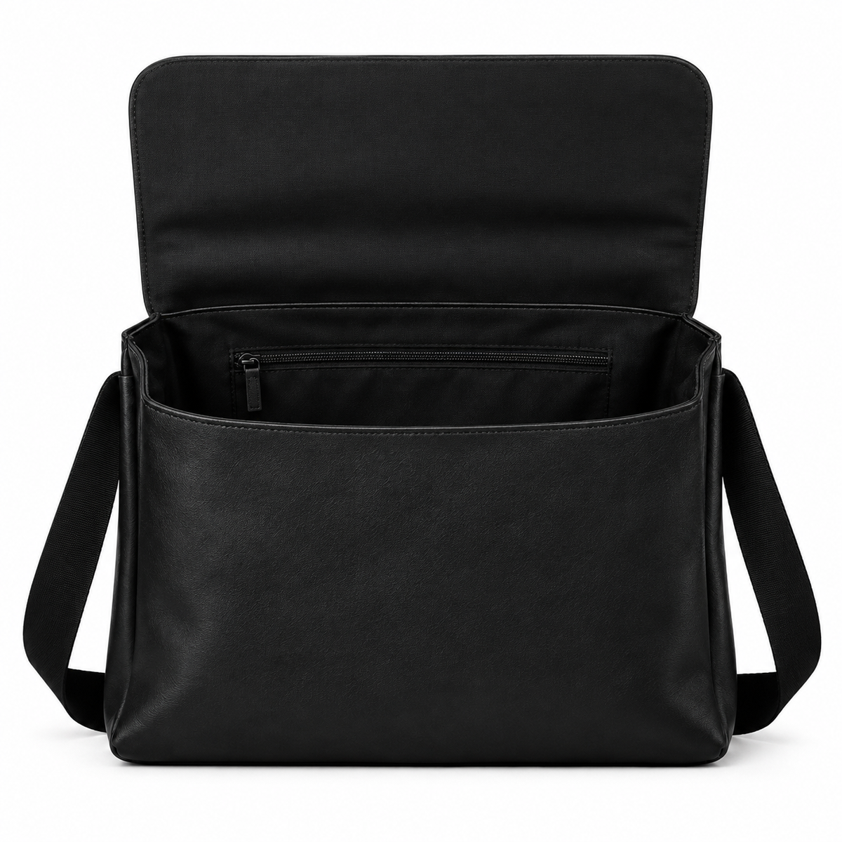 Zwarte koerierstas 16 inch – Geschikt voor laptop