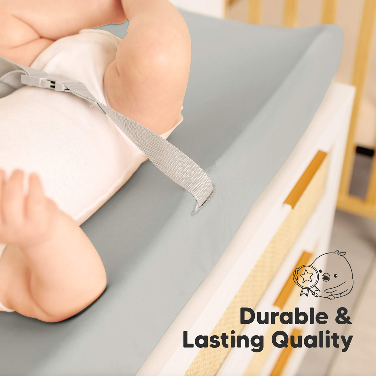 2-Pack Bamboo Changing Pad Covers