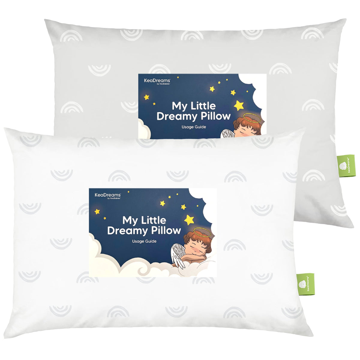 2-Pack Toddler Pillows Without Pillowcase