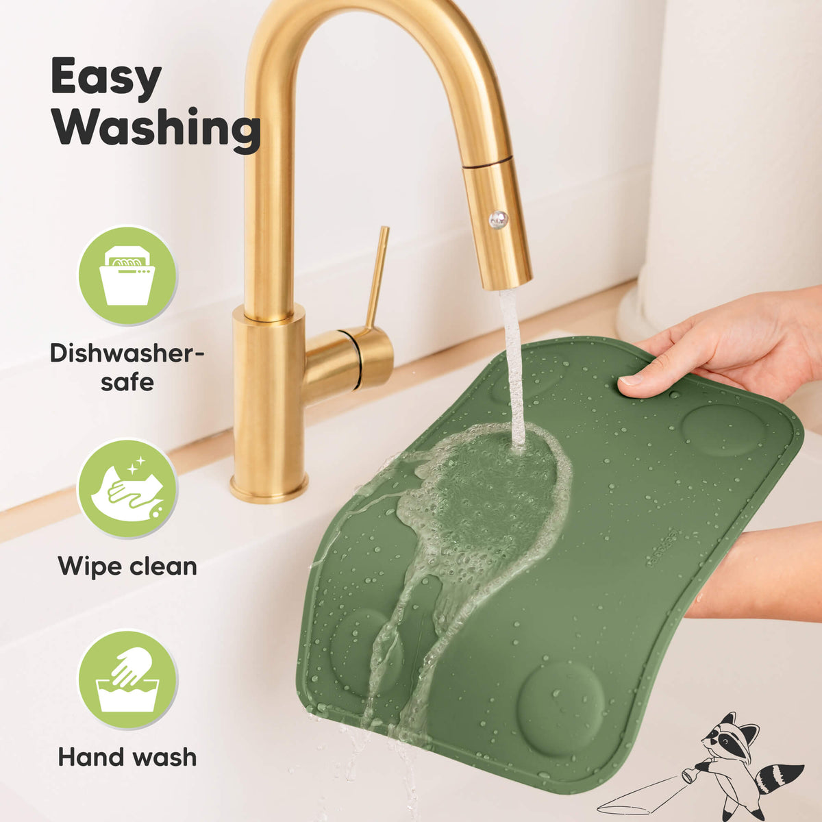2-Pack Baby Silicone Placemats