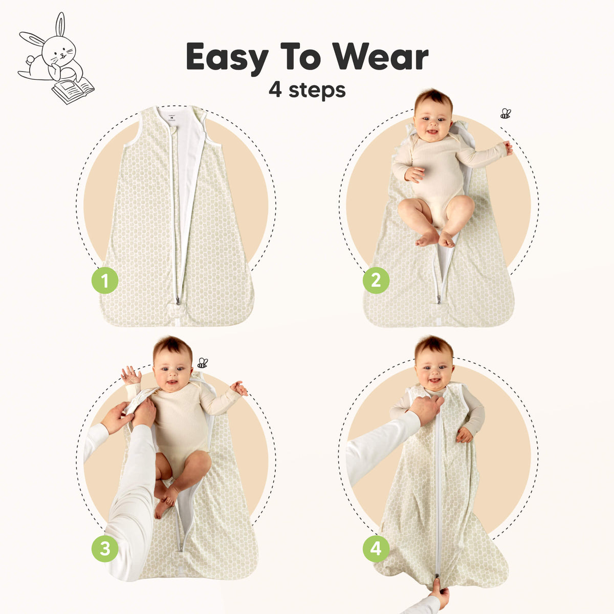 2-Pack Baby Sleep Sacks