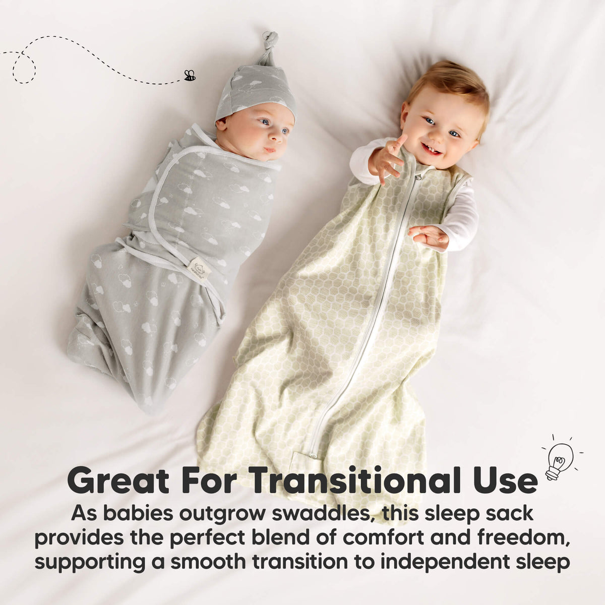 2-Pack Baby Sleep Sacks