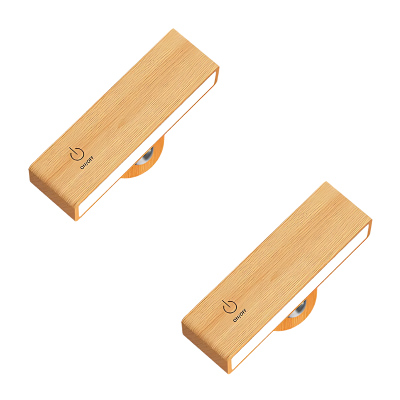 Oplaadbare draadloze led-wandlamp met aanraakbediening en timer voor slaapkamer, woonkamer, hal
