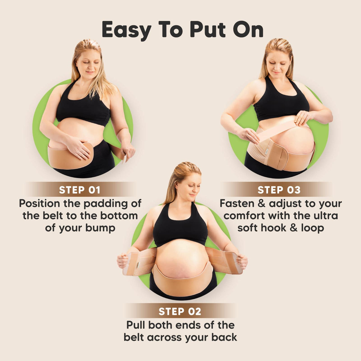 Faja de maternidad 2 en 1