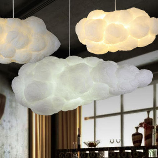 Suspended Ceiling Fixture with Steel Frame & Fabric Shade – Adjustable Height Overhead Lamp for Dining Areas, Bedrooms & Kitchen Islands – W | Thomler