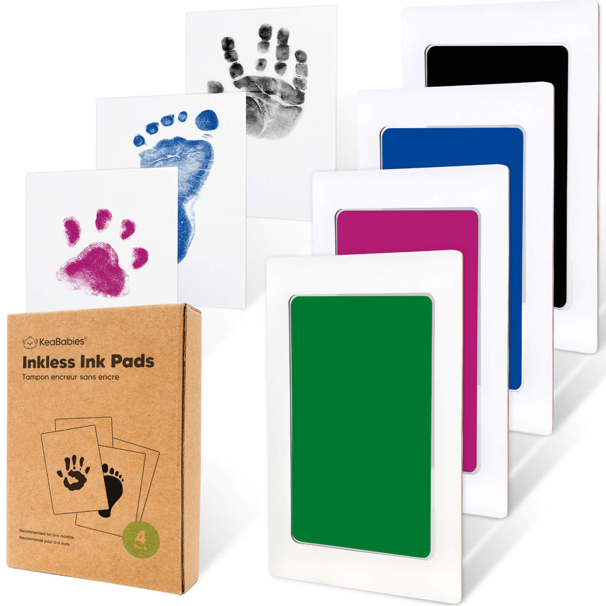 4-Pack Baby Inkless Ink Pads