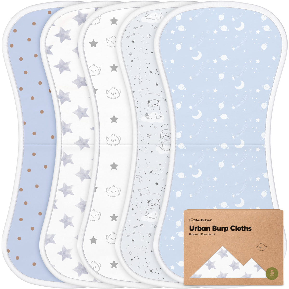 Organic Cotton Burp Cloths