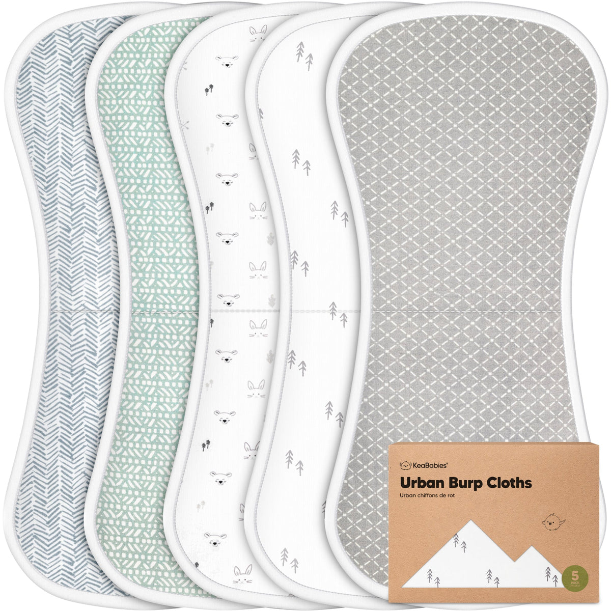 Organic Cotton Burp Cloths