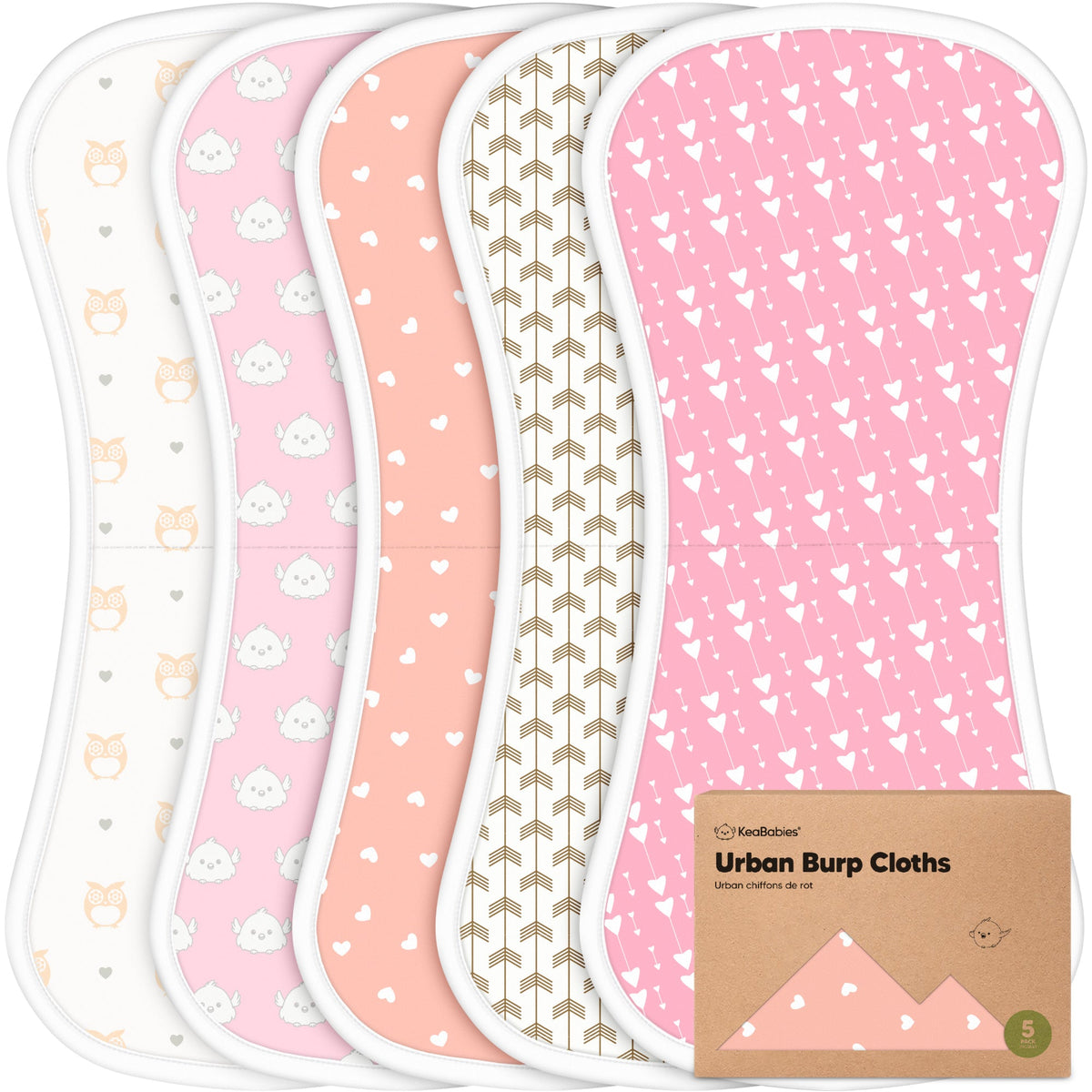 Organic Cotton Burp Cloths