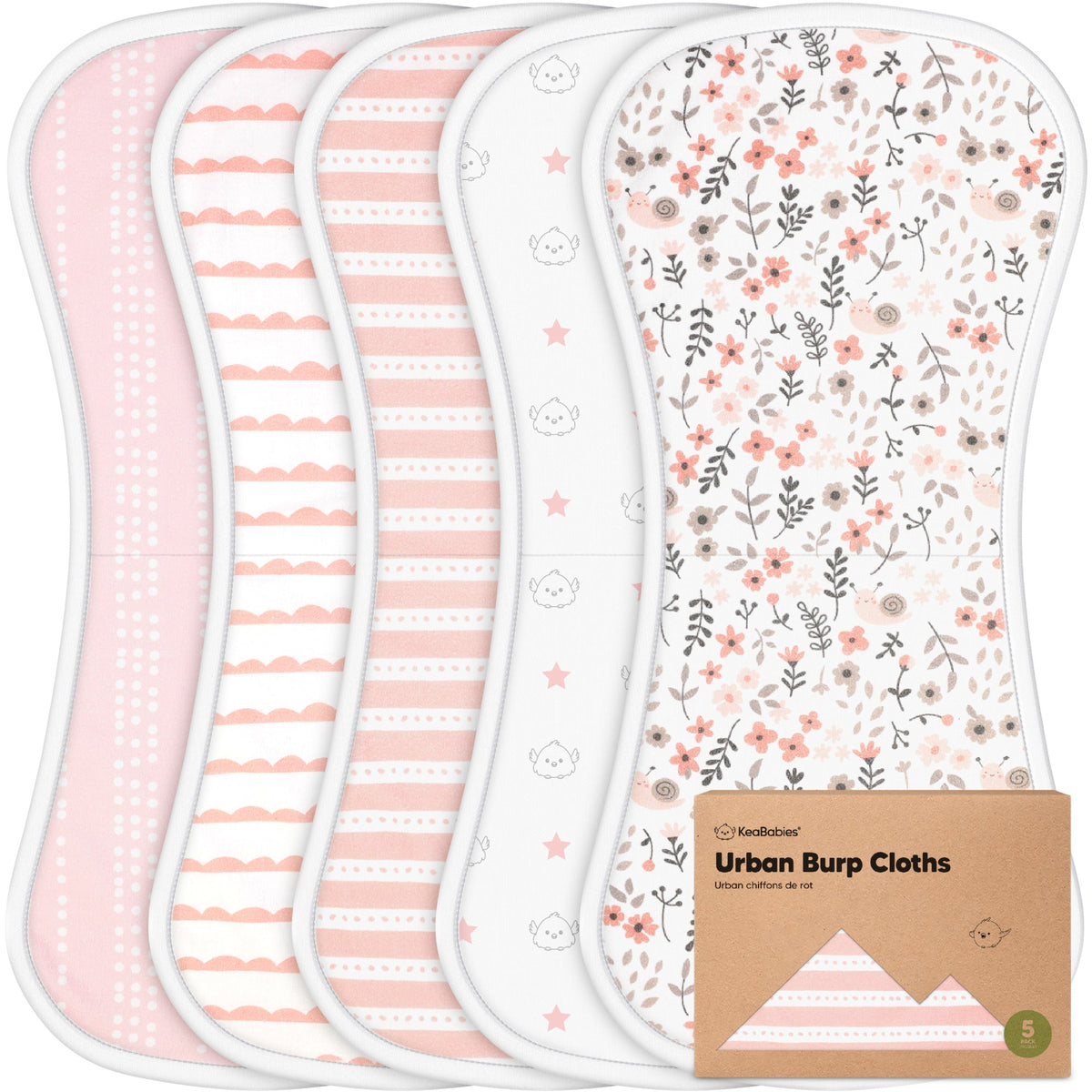 Organic Cotton Burp Cloths