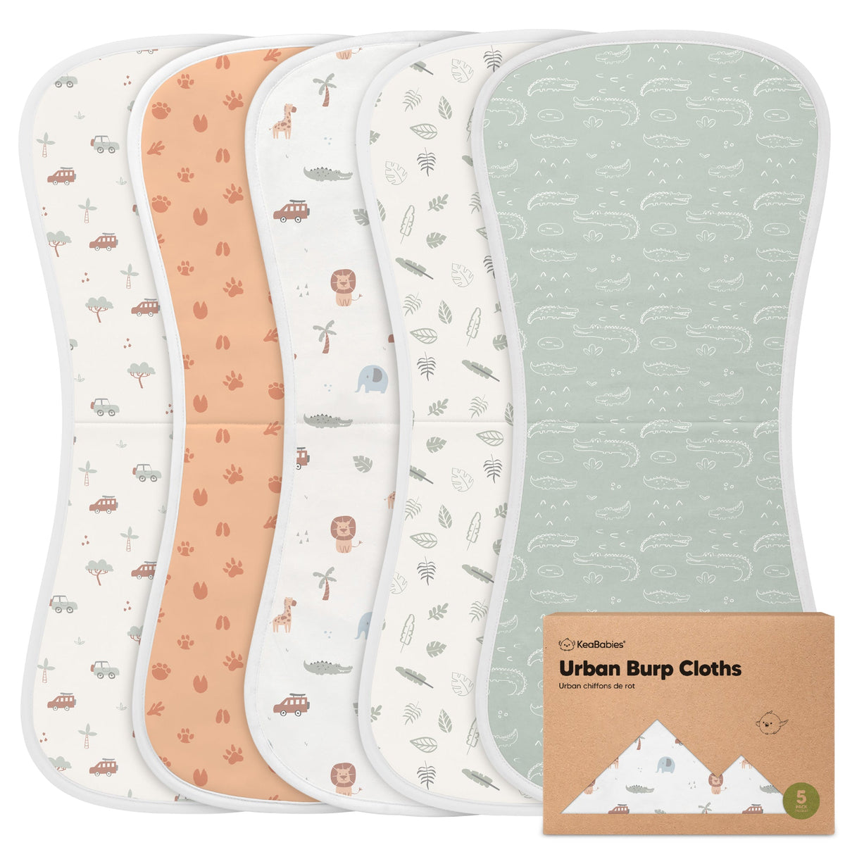 Organic Cotton Burp Cloths