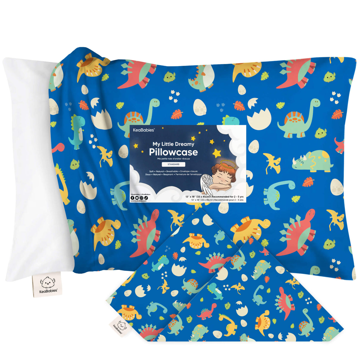 Printed Toddler Pillowcase 13X18"