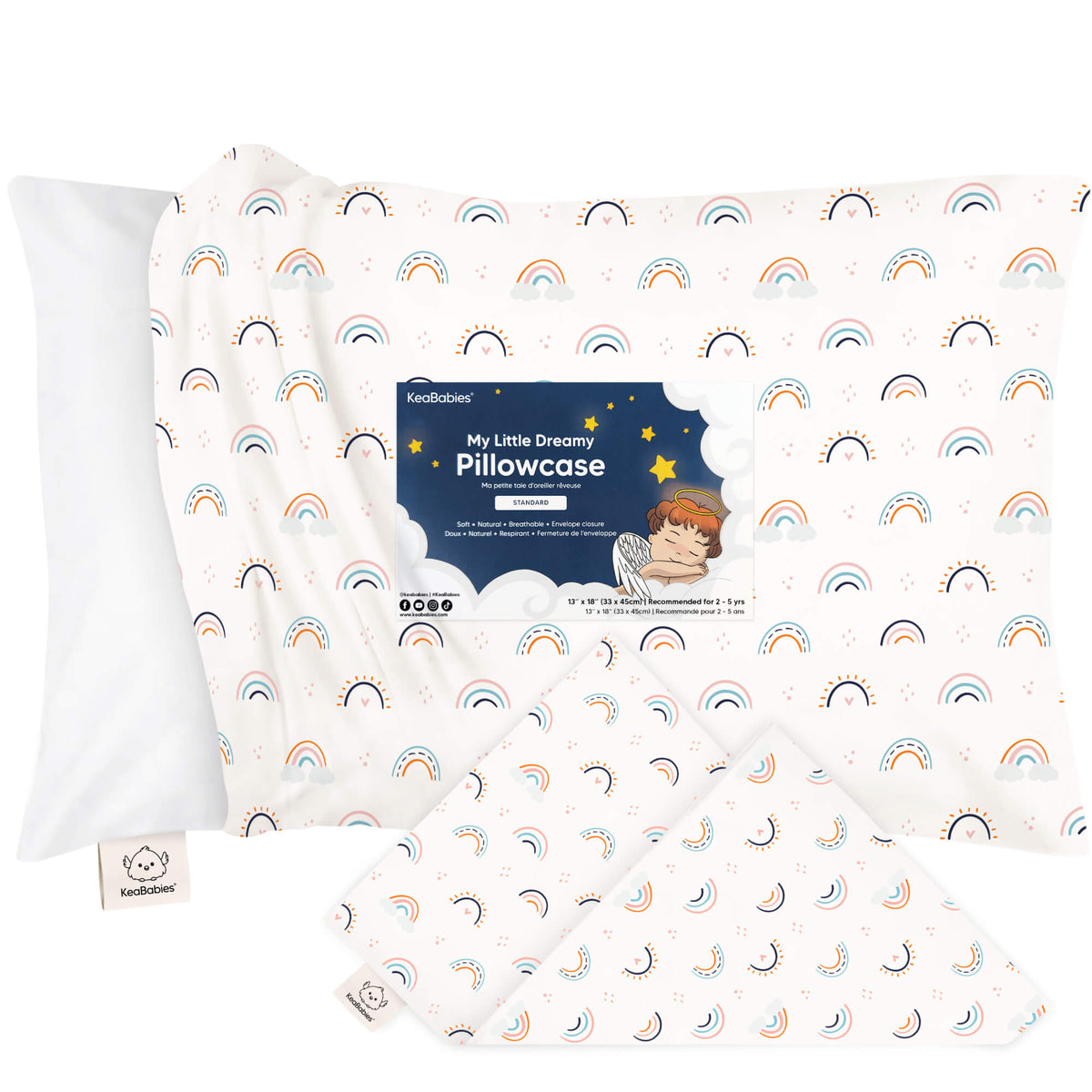 Printed Toddler Pillowcase 13X18"