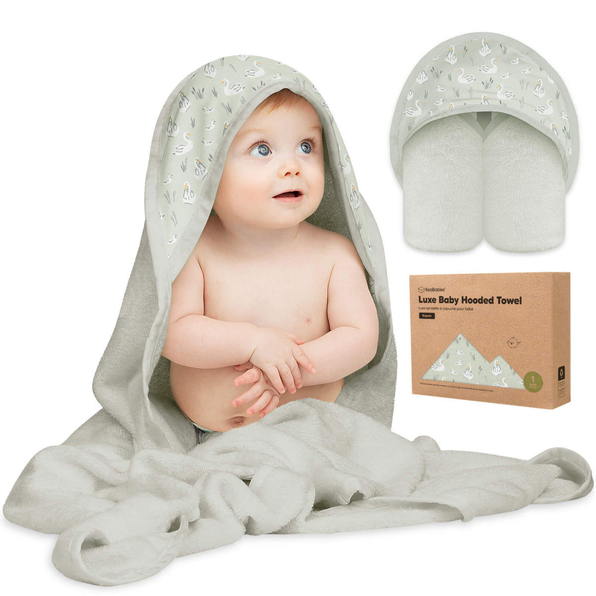Plush Baby Hooded Towel