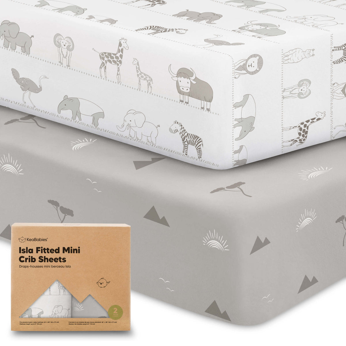 Fitted Mini Crib Sheets