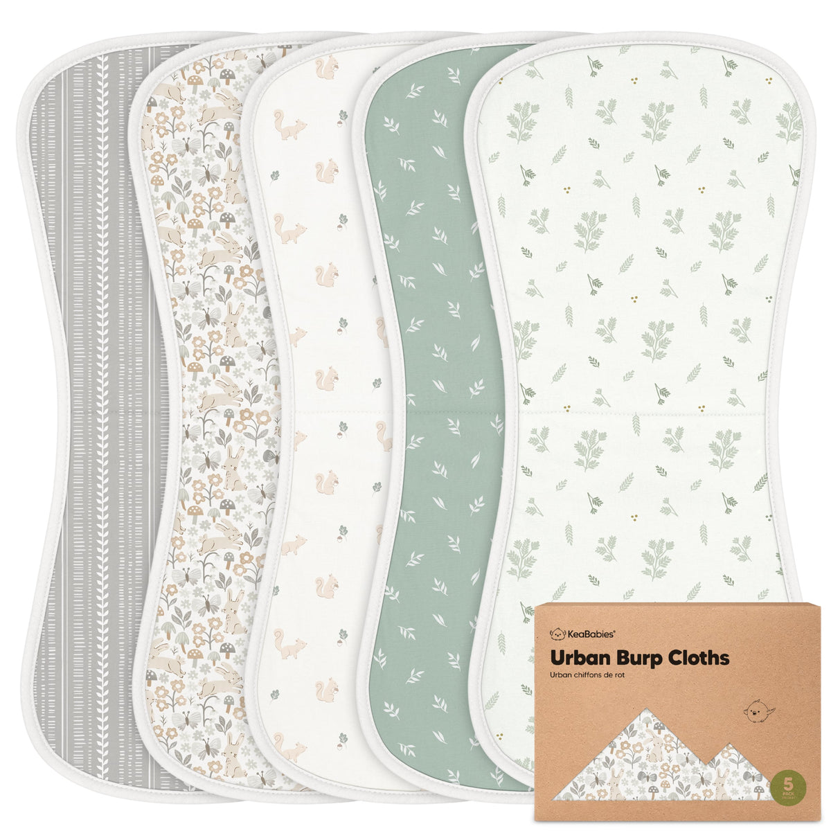Organic Cotton Burp Cloths