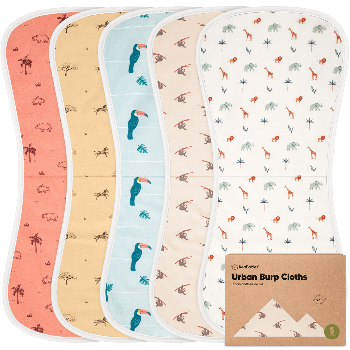 Organic Cotton Burp Cloths