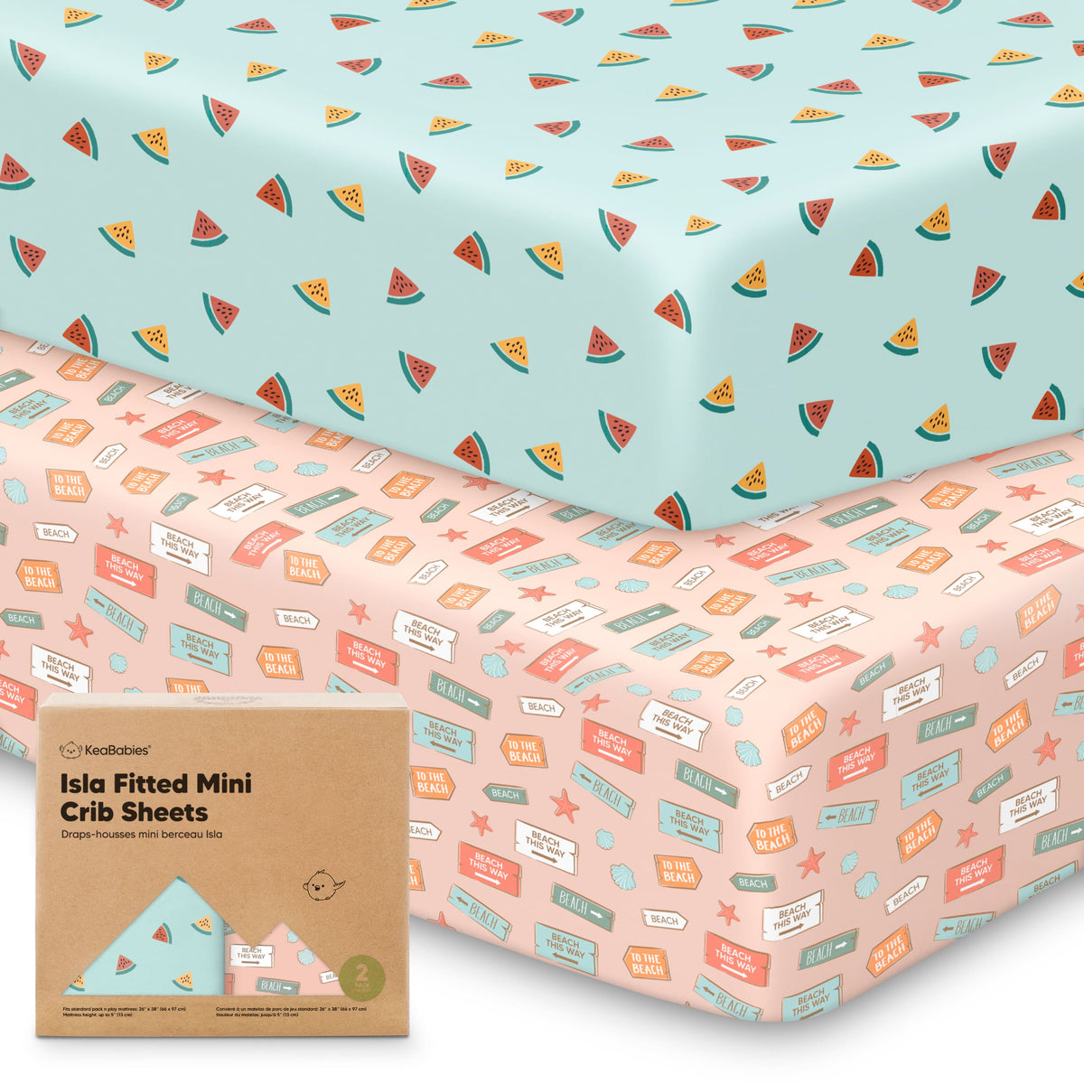 Fitted Mini Crib Sheets