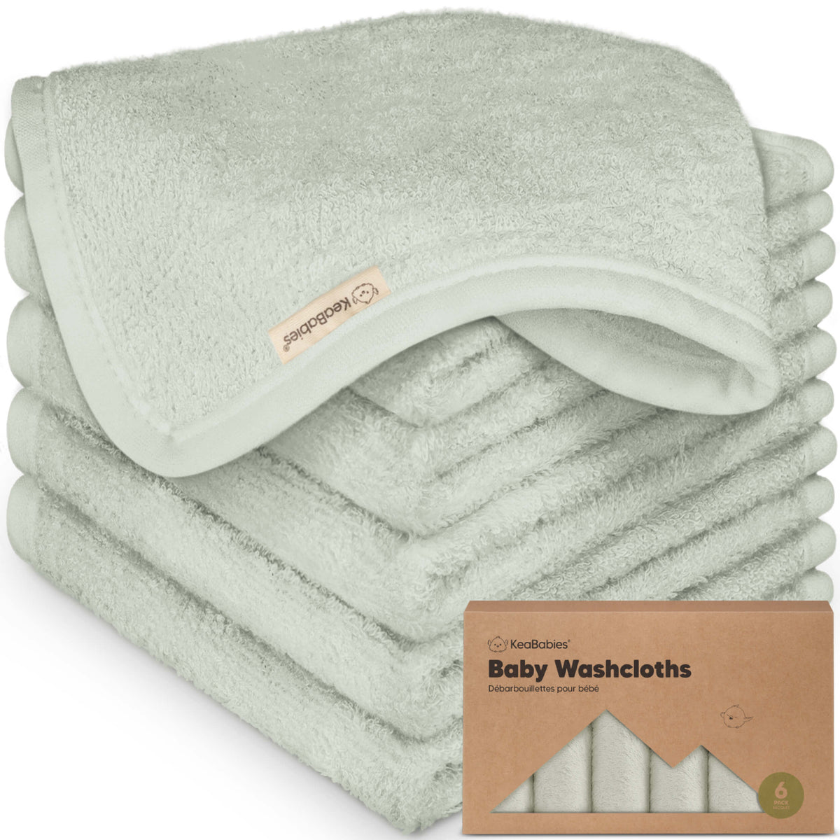 Deluxe Bamboo Baby Washcloths